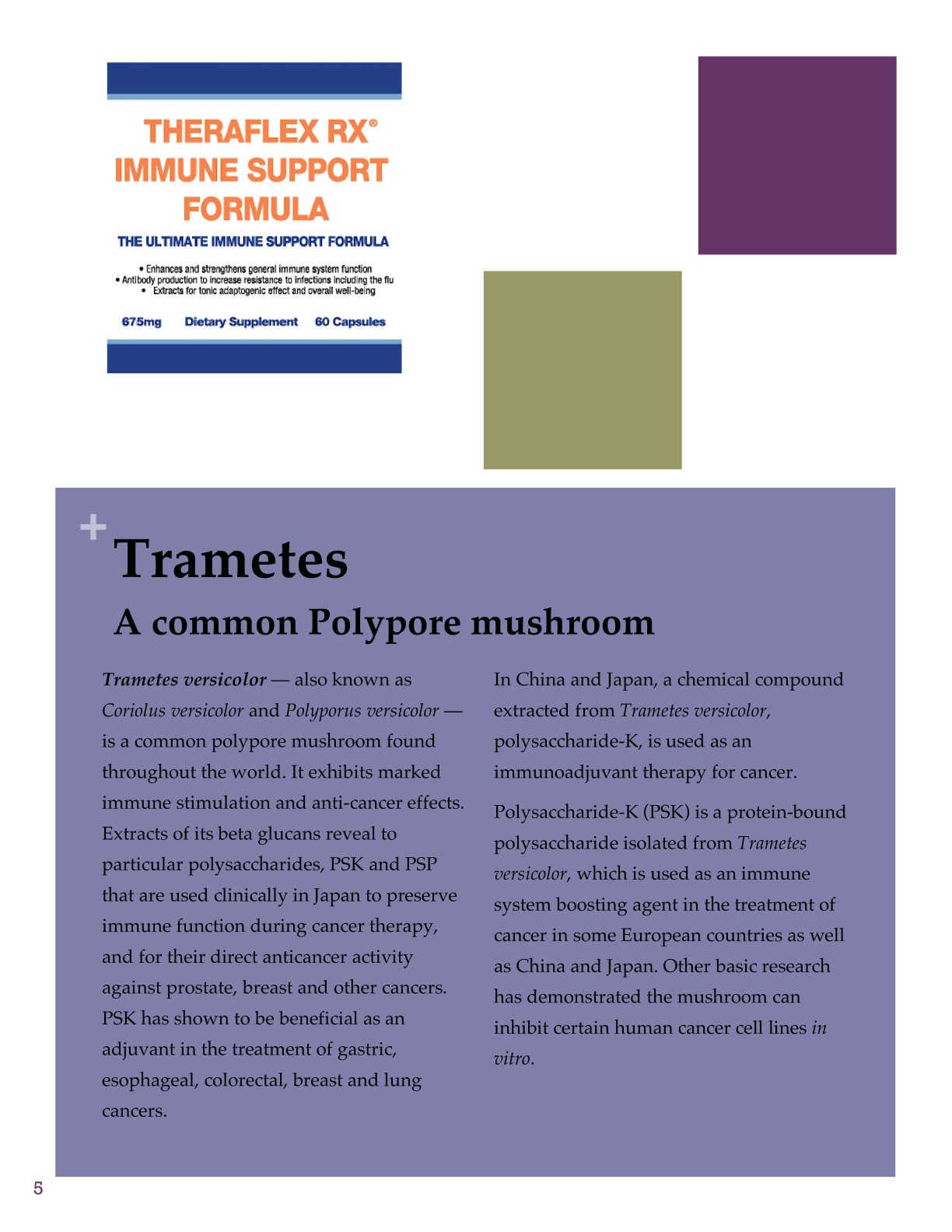 THERAFLEX RX IMMUNE SUPPORT BROCHURE WITHOUT PICS_5