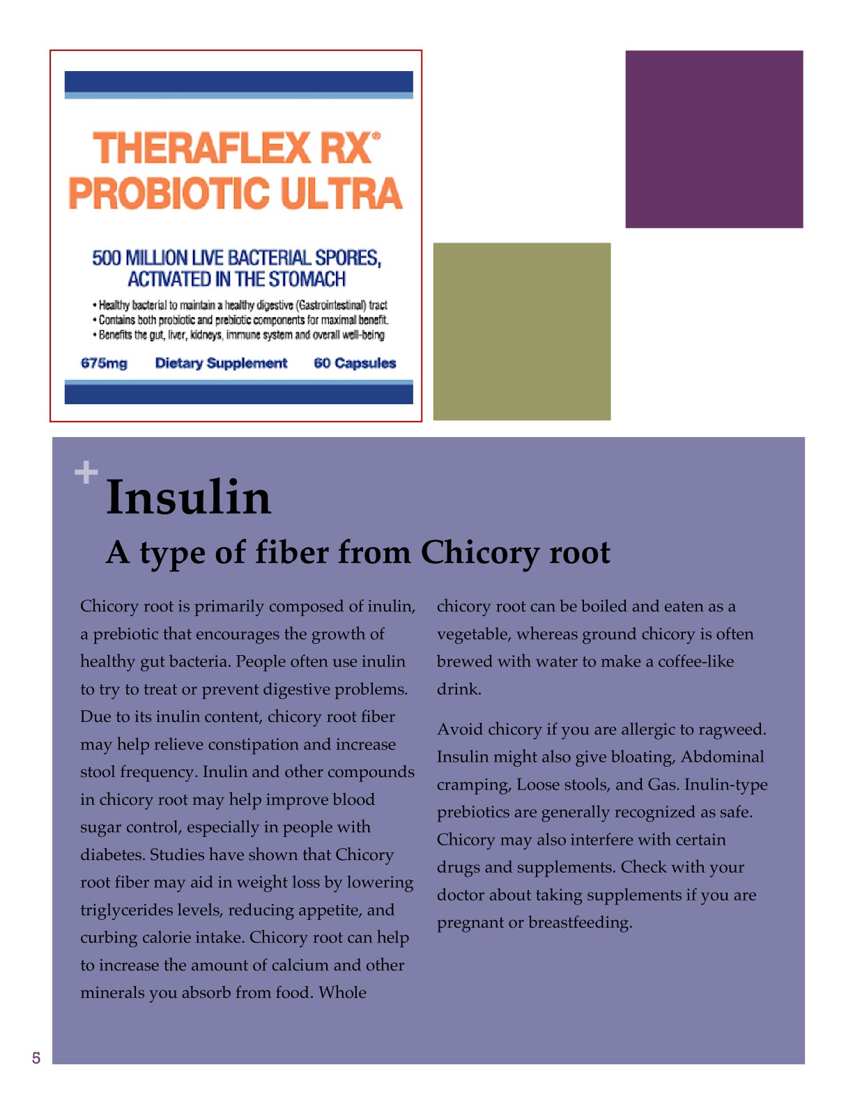 THERAFLEX RX PROBIOTIC ULTRA BROCHURE WITHOUT PICS_5