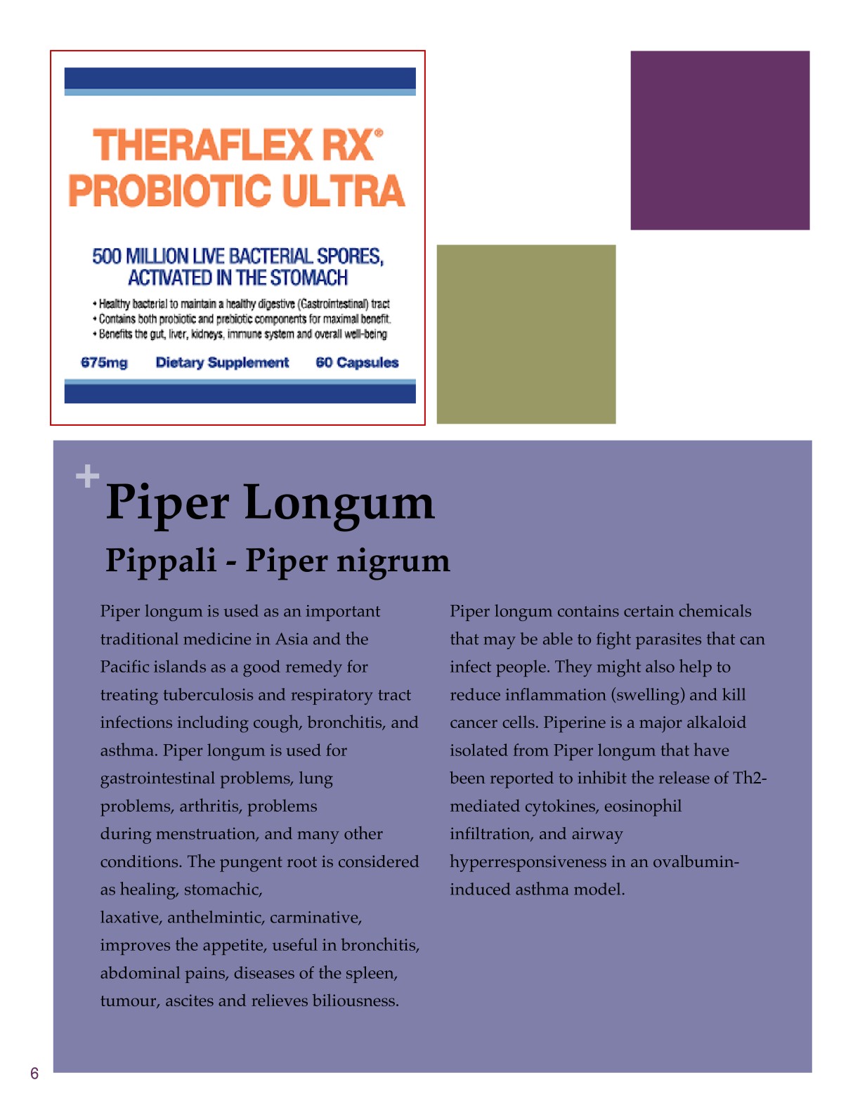 THERAFLEX RX PROBIOTIC ULTRA BROCHURE WITHOUT PICS_6